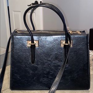 H&M large black purse
